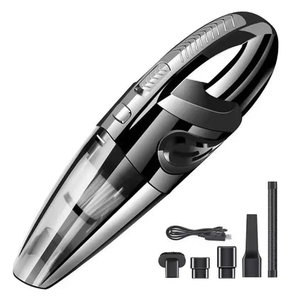 Handheld Vacuum Cleaner – Cyclone Suction, Rechargeable